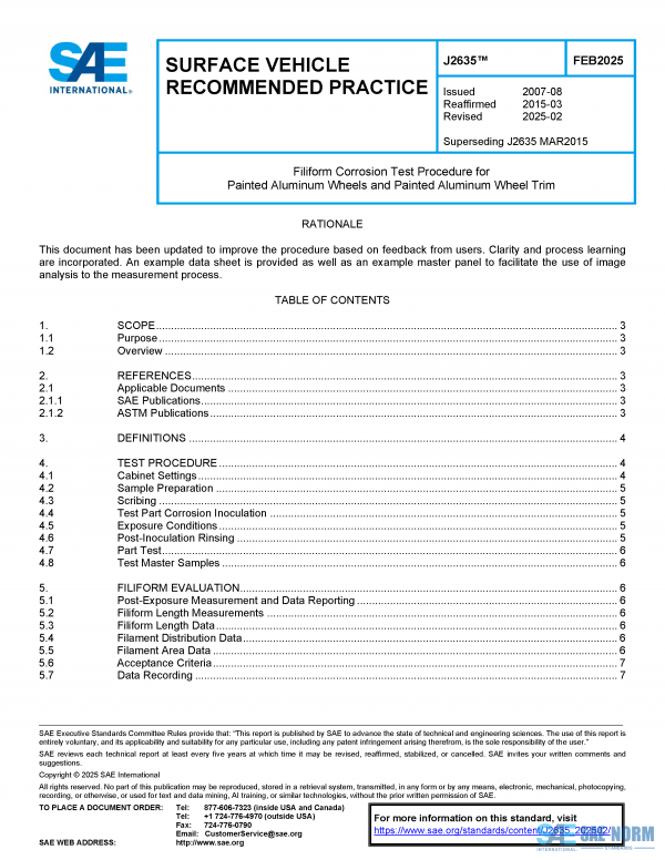 SAE J 2635 Series PDF
