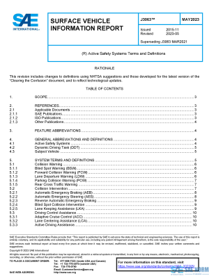 SAE J 3063 Series PDF