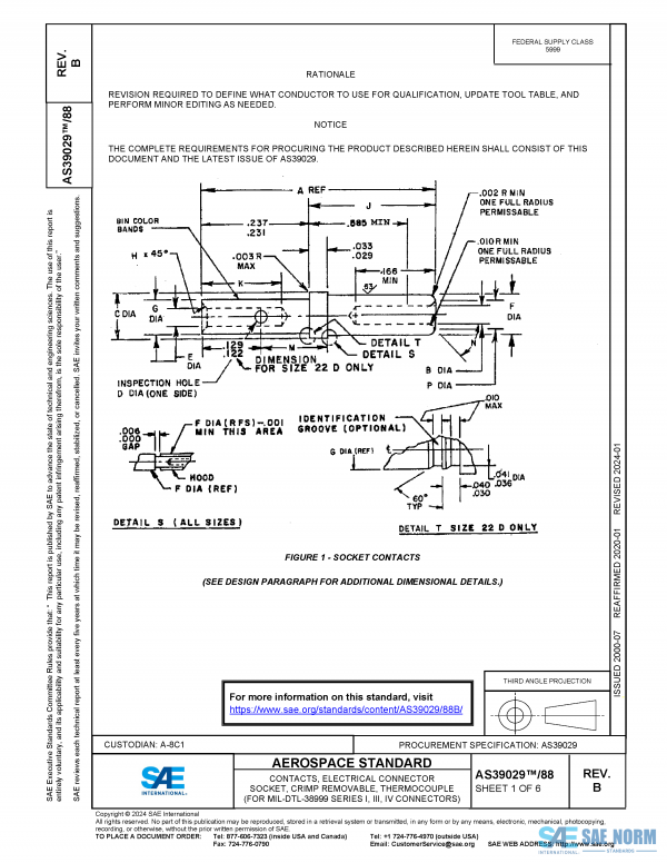 SAE AS 39029/88 Series PDF