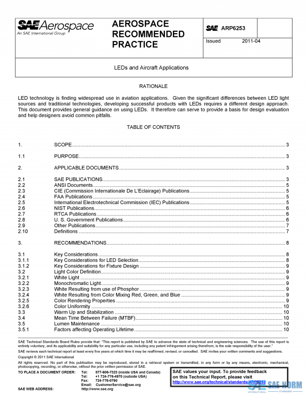 SAE ARP 6253 Series PDF
