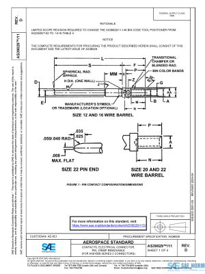 SAE AS 39029/11 Series PDF