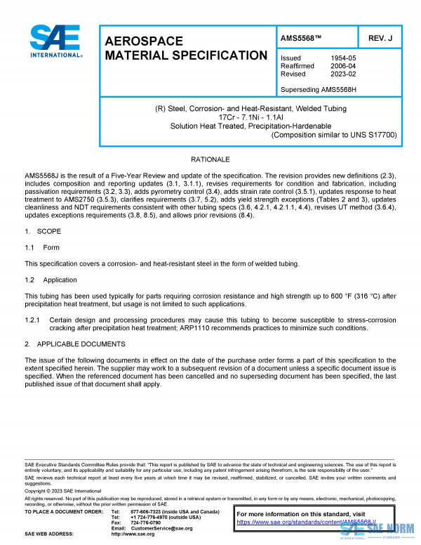 SAE AMS 5568 Series PDF