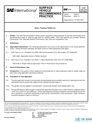SAE J 110 Series PDF