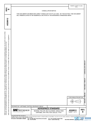 SAE AS 28912 Series PDF
