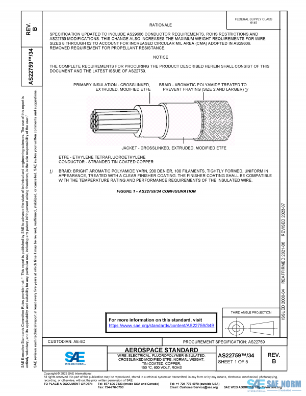 SAE AS 22759/34 Series PDF