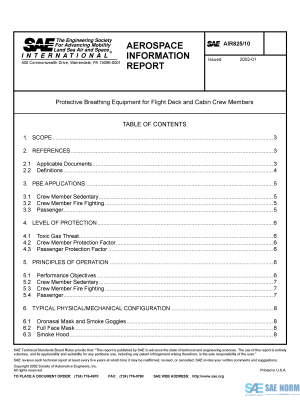 SAE AIR 825/10 Series PDF