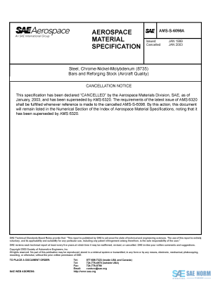 SAE AMSS 6098 Series PDF