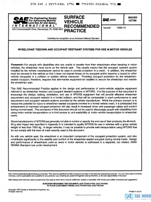 SAE J 2249 Series PDF