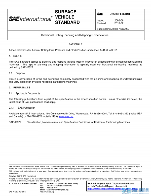 SAE J 2583 Series PDF