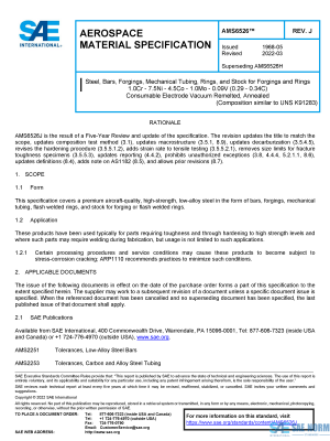 SAE AMS 6526 Series PDF