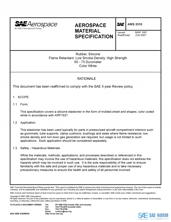 SAE AMS 3310 Series PDF