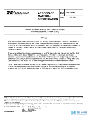 SAE AMST 9047 Series PDF