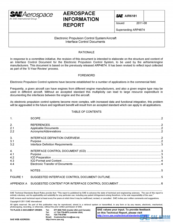 SAE AIR 6181 Series PDF