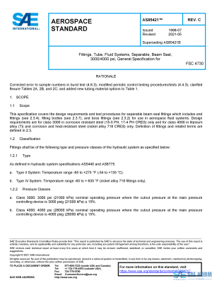 SAE AS 85421 Series PDF