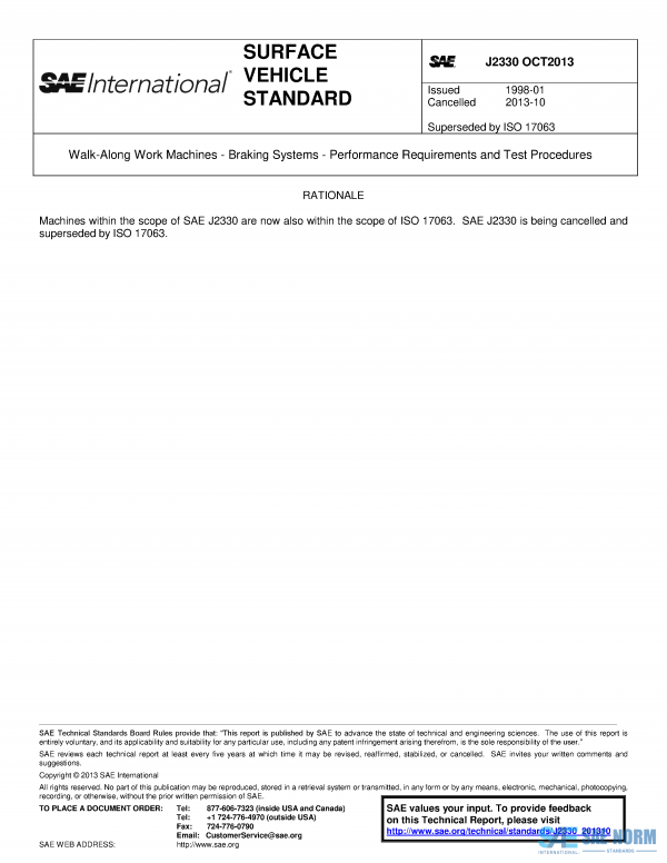 SAE J 2330 Series PDF