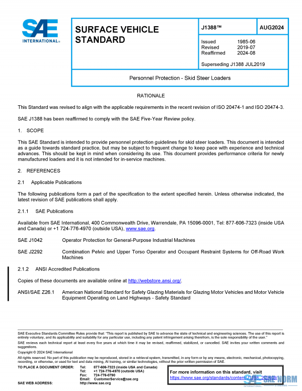 SAE J 1388 Series PDF
