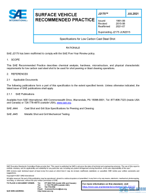SAE J 2175 Series PDF