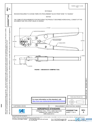SAE AS 22520/44 Series PDF