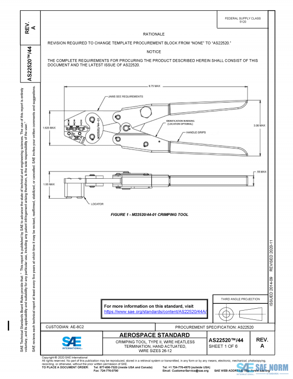 SAE AS 22520/44 Series PDF