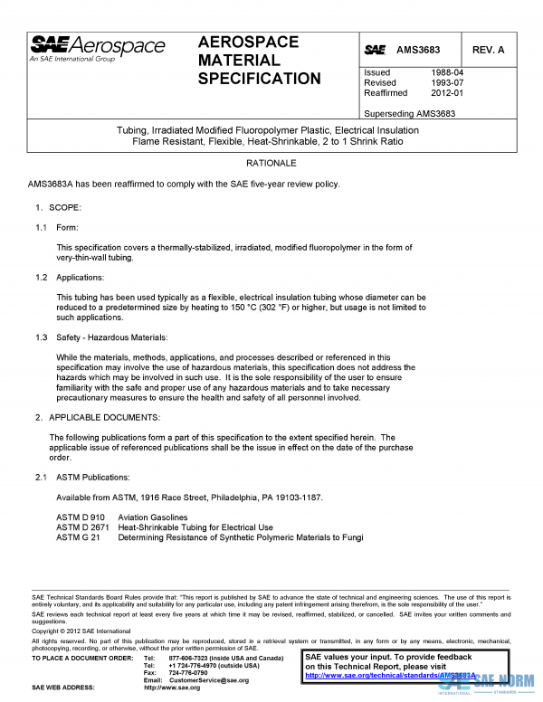 SAE AMS 3683 Series PDF
