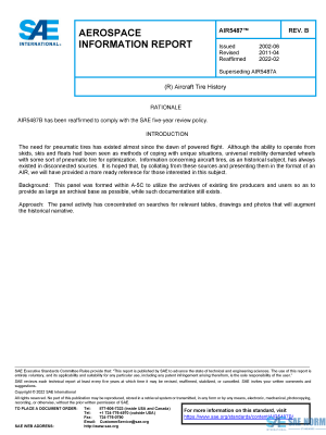 SAE AIR 5487 Series PDF