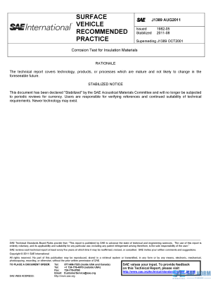 SAE J 1389 Series PDF
