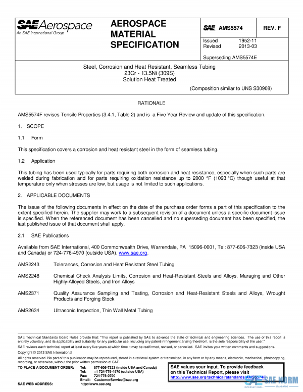 SAE AMS 5574 Series PDF