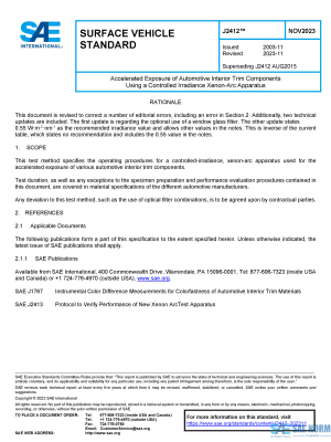 SAE J 2412 Series PDF