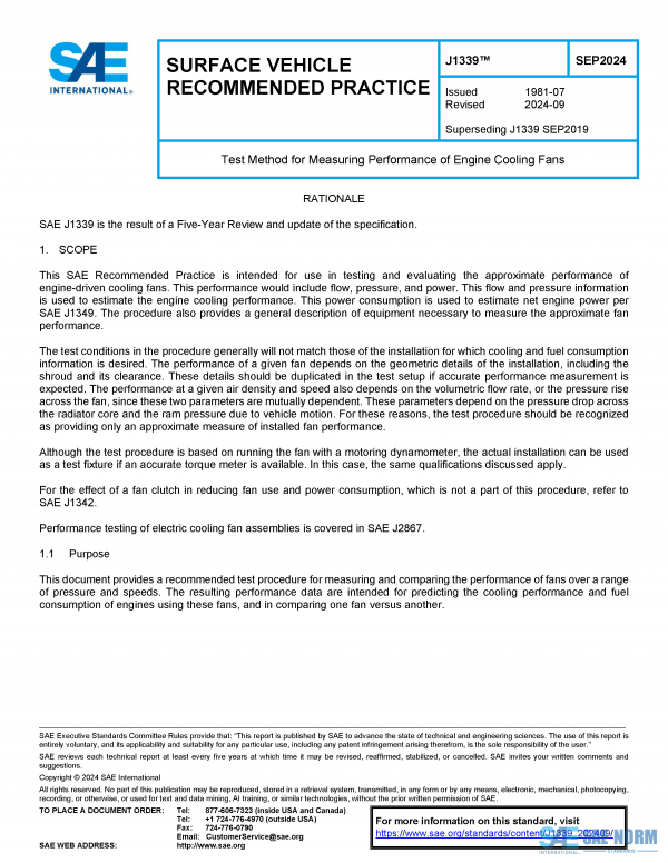 SAE J 1339 Series PDF