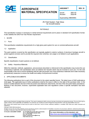 SAE AMS 3095 Series PDF