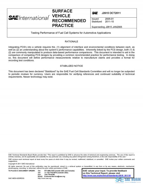 SAE J 2615 Series PDF