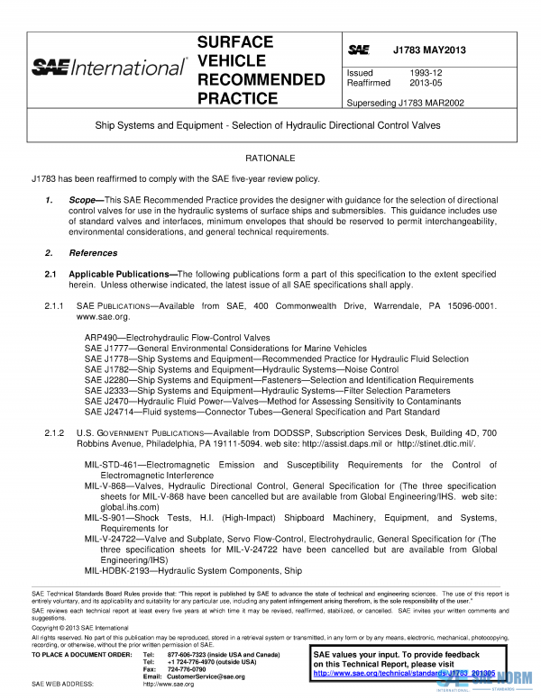 SAE J 1783 Series PDF