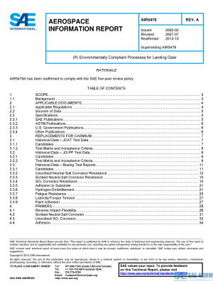 SAE AIR 5479 Series PDF
