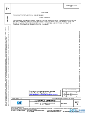 SAE AS 3075 Series PDF