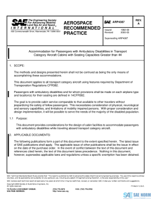 SAE ARP 4387 Series PDF