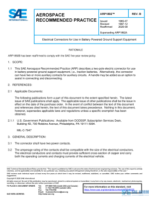 SAE ARP 1892 Series PDF