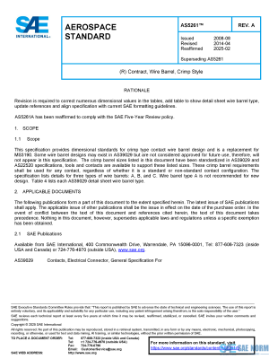 SAE AS 5261 Series PDF