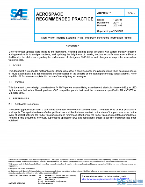 SAE ARP 4967 Series PDF