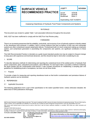 SAE J 1227 Series PDF