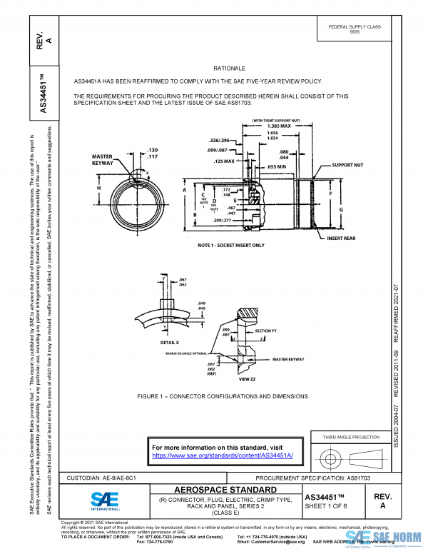 SAE AS 34451 Series PDF