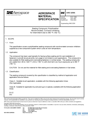 SAE AMS 3259 Series PDF