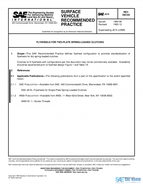 SAE J 619 Series PDF
