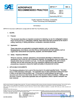 SAE ARP 1611 Series PDF