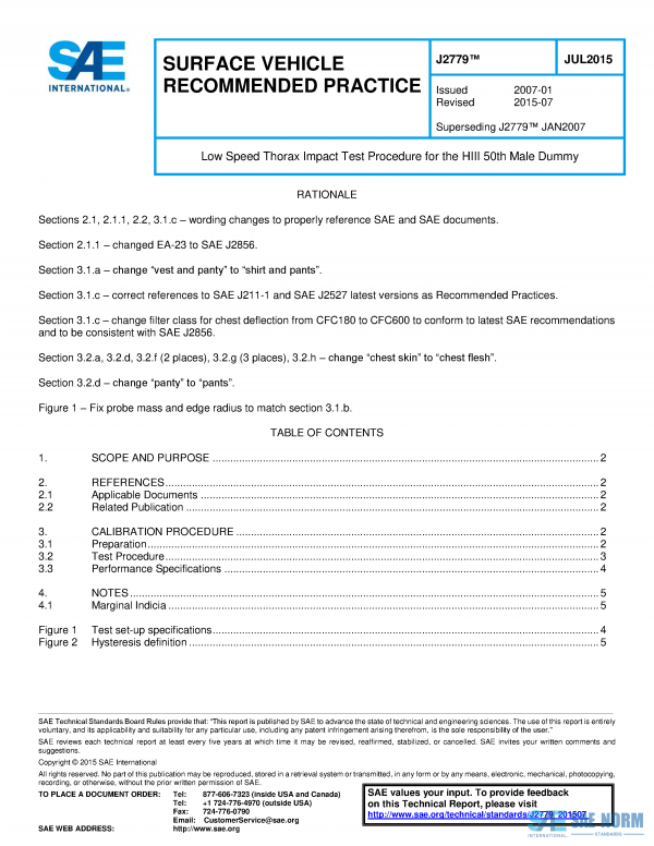 SAE J 2779 Series PDF