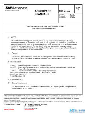 SAE AS 1214 Series PDF