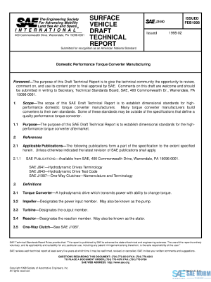 SAE J 2440 Series PDF
