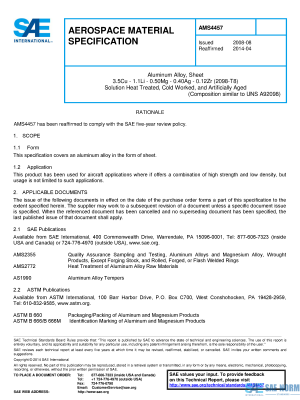 SAE AMS 4457 Series PDF