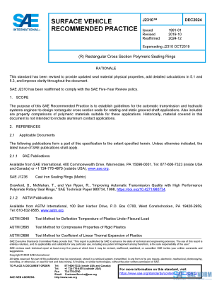 SAE J 2310 Series PDF