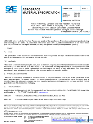 SAE AMS 5920 Series PDF