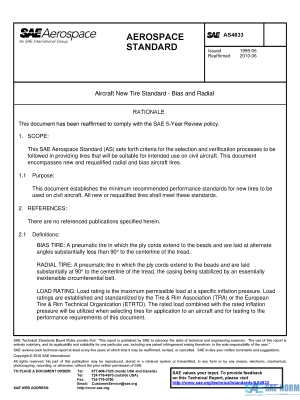 SAE AS 4833 Series PDF